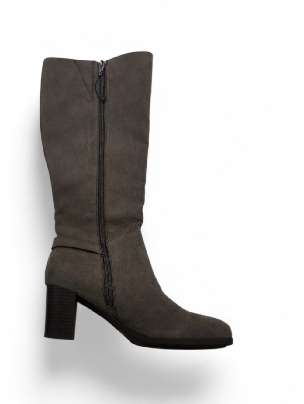 Giani Bernini Adonnys Memory-Foam Dress Knee-High Gray Boots US 10 M Wide Calf - Picture 3 of 6